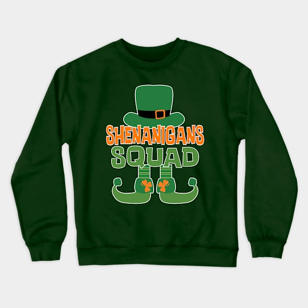 Shenanigans Squad Crewneck Sweatshirt by Seaside Designs